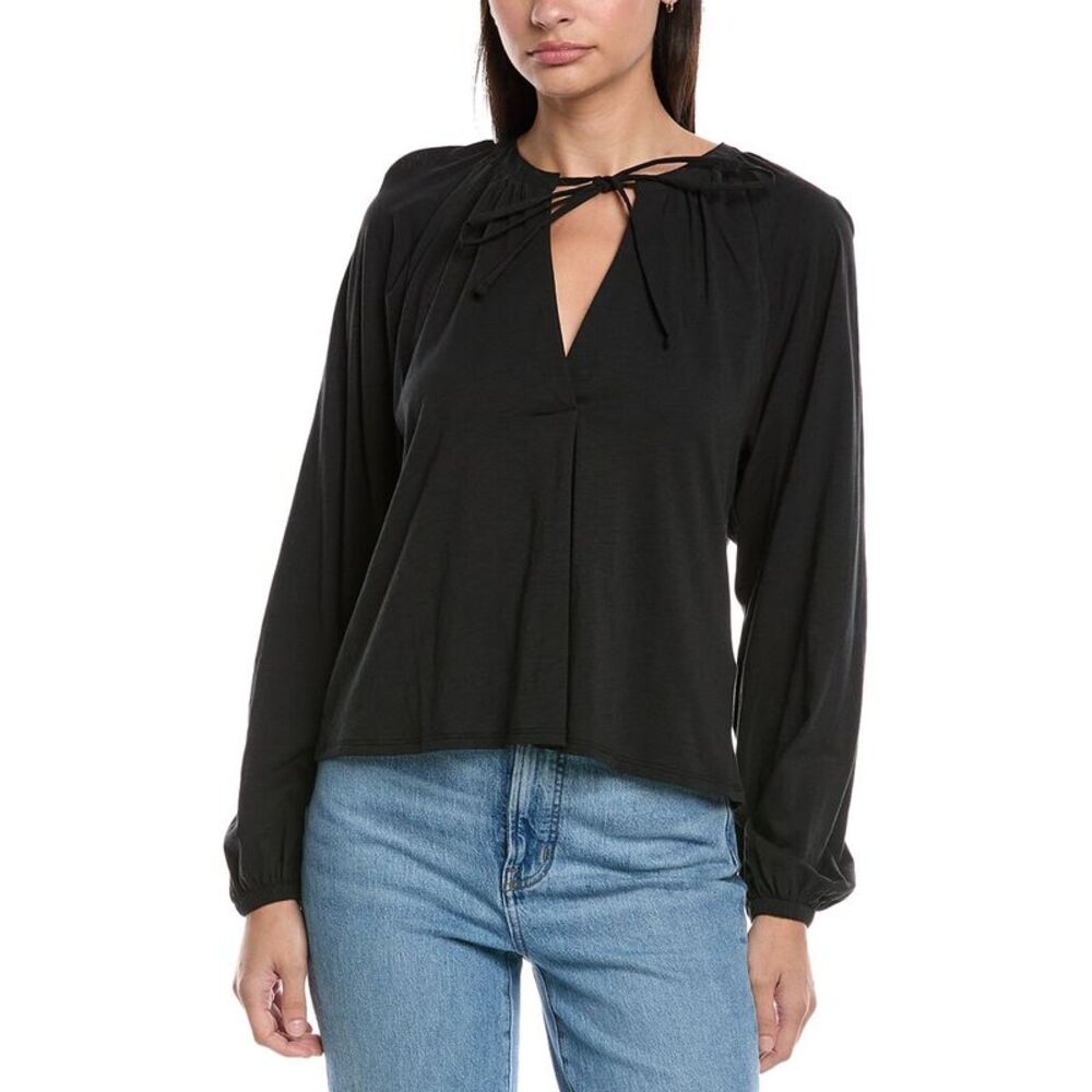 Nation LTD Chiara Black Blouse Never Worn